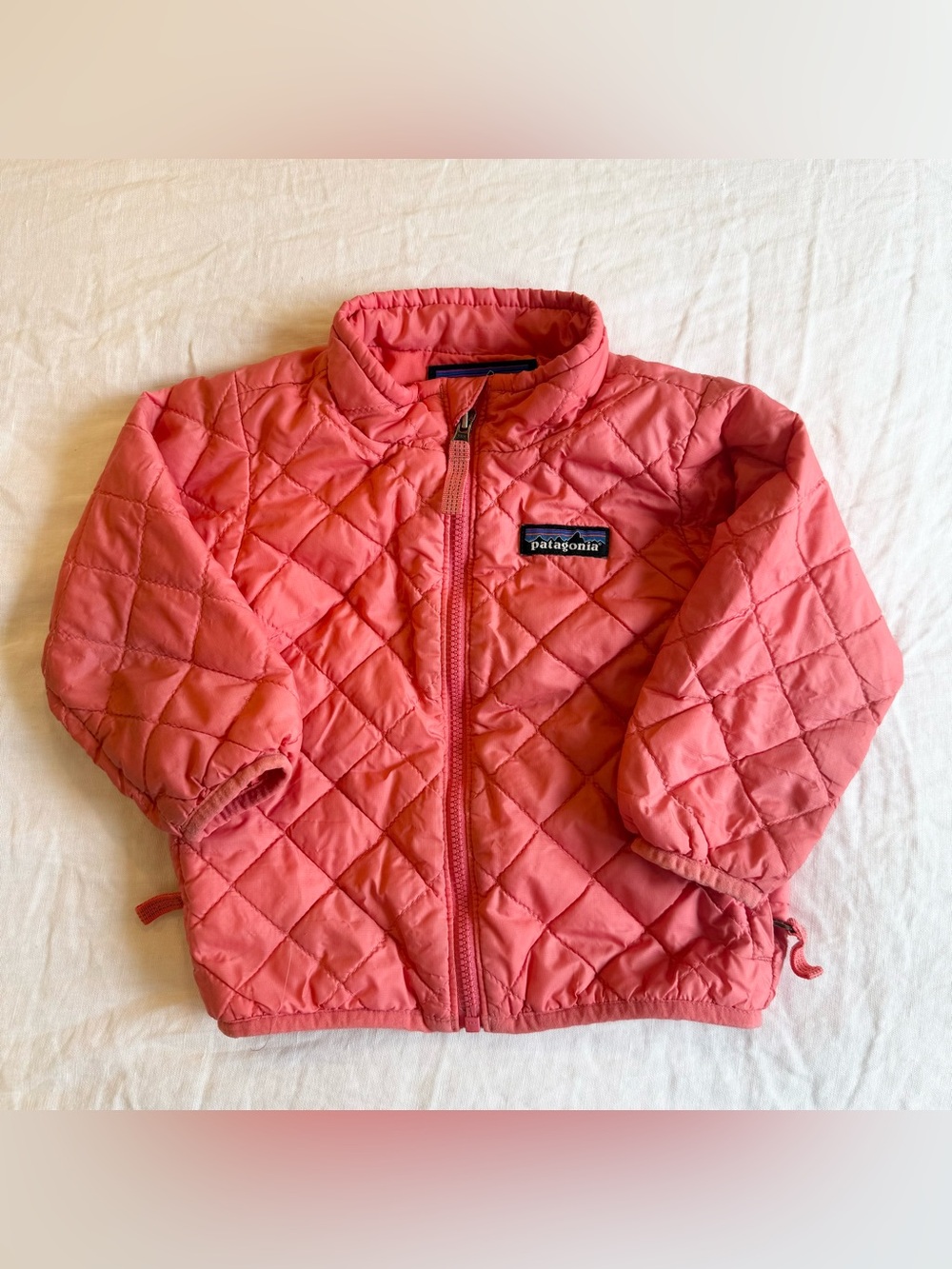 Patagonia Nano Puff - Coral Pink - 6-12 months